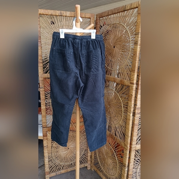 Pilcro Anthropologie Women's Corduroy Drawstring Pants - Dark Blue_Med - Picture 6 of 6